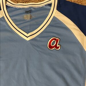 Atlanta Braves Coopers Town jersey size Lg